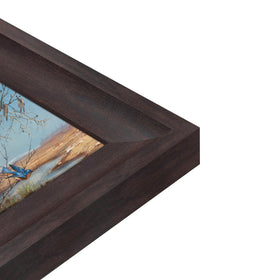 Tinkeps 20x28 walnut frame complements gallery wall ideas