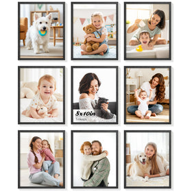 Tinkeps 8x10 frame set9 solid wood core for durable memories