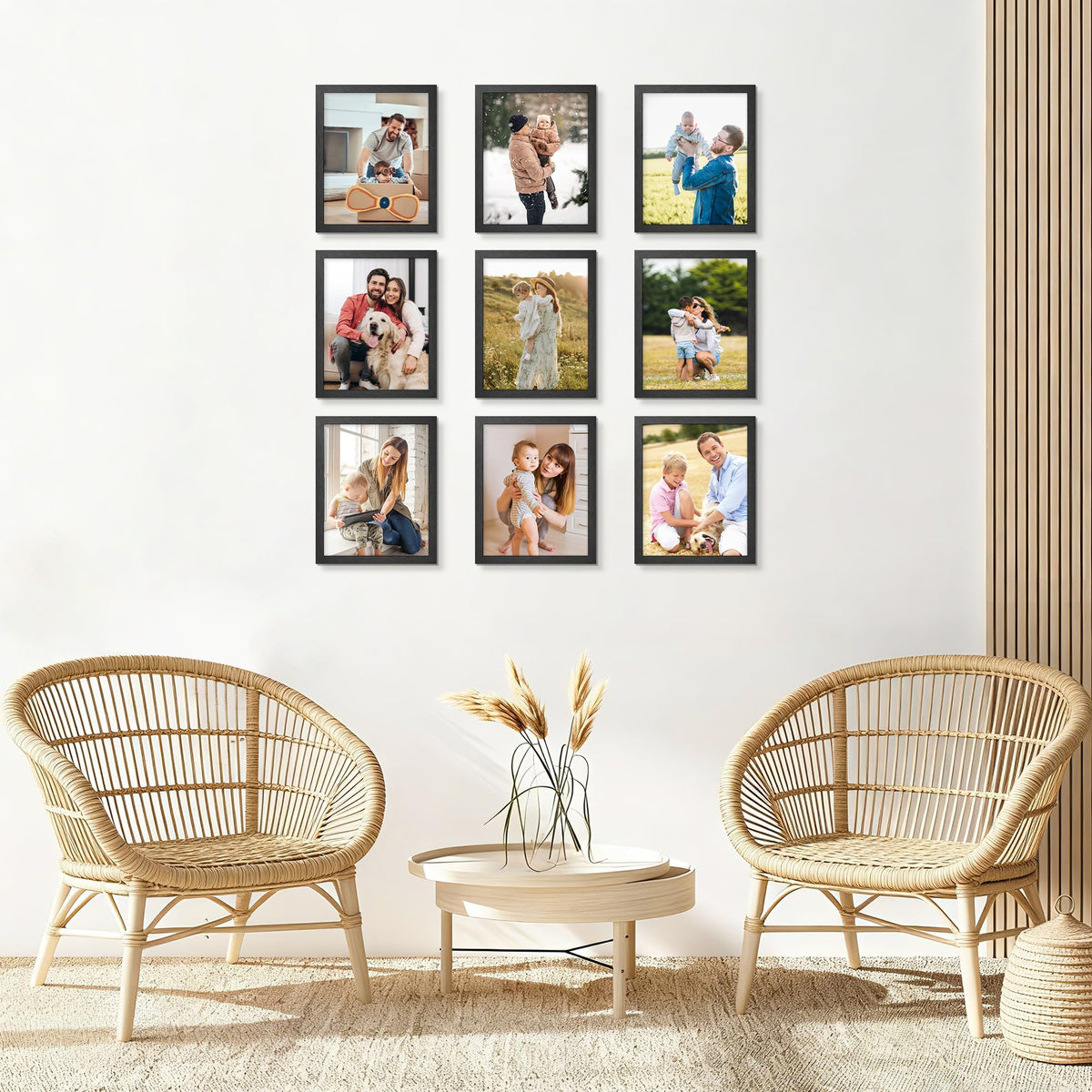 Tinkeps 8x10 frame supports vertical or horizontal display