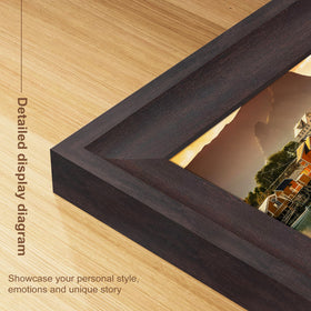 Tinkeps walnut frame ideal for portraits and photos