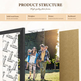 Tinkeps plexiglass front offers clear, shatter-resistant protection for displays
