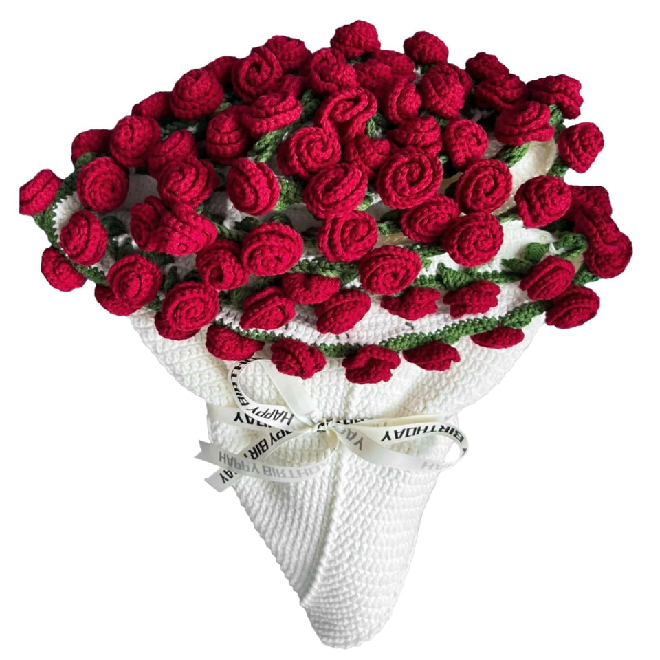 Tinkllicoy finished-flower-bouquet-blanket rolled into a bouquet adds decorative warmth to living spaces
