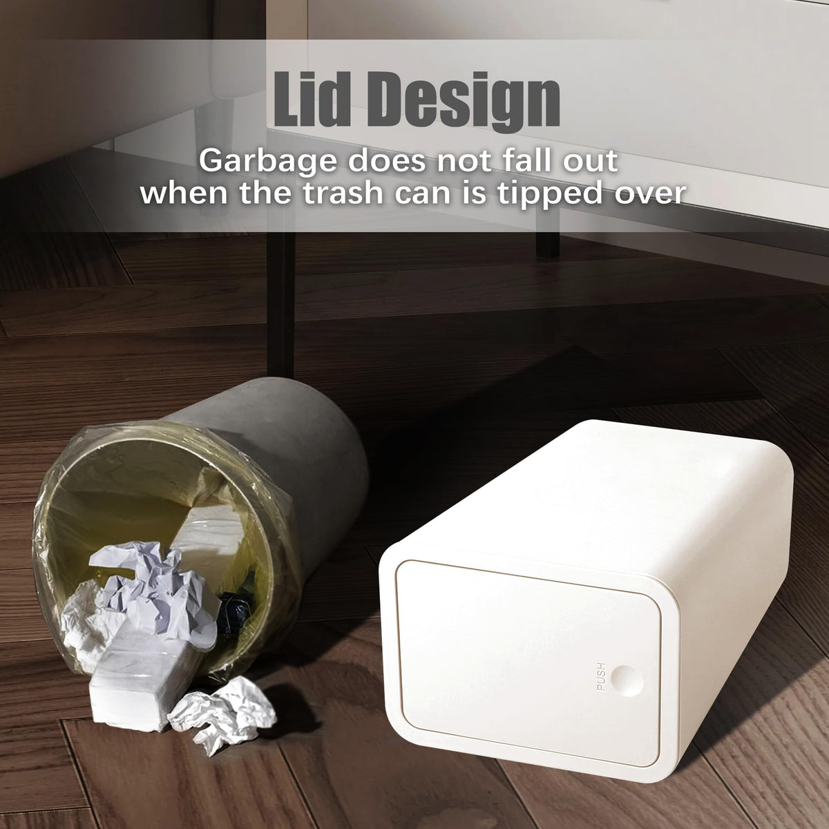 Tipgo white design complements modern kitchens, bedrooms, offices
