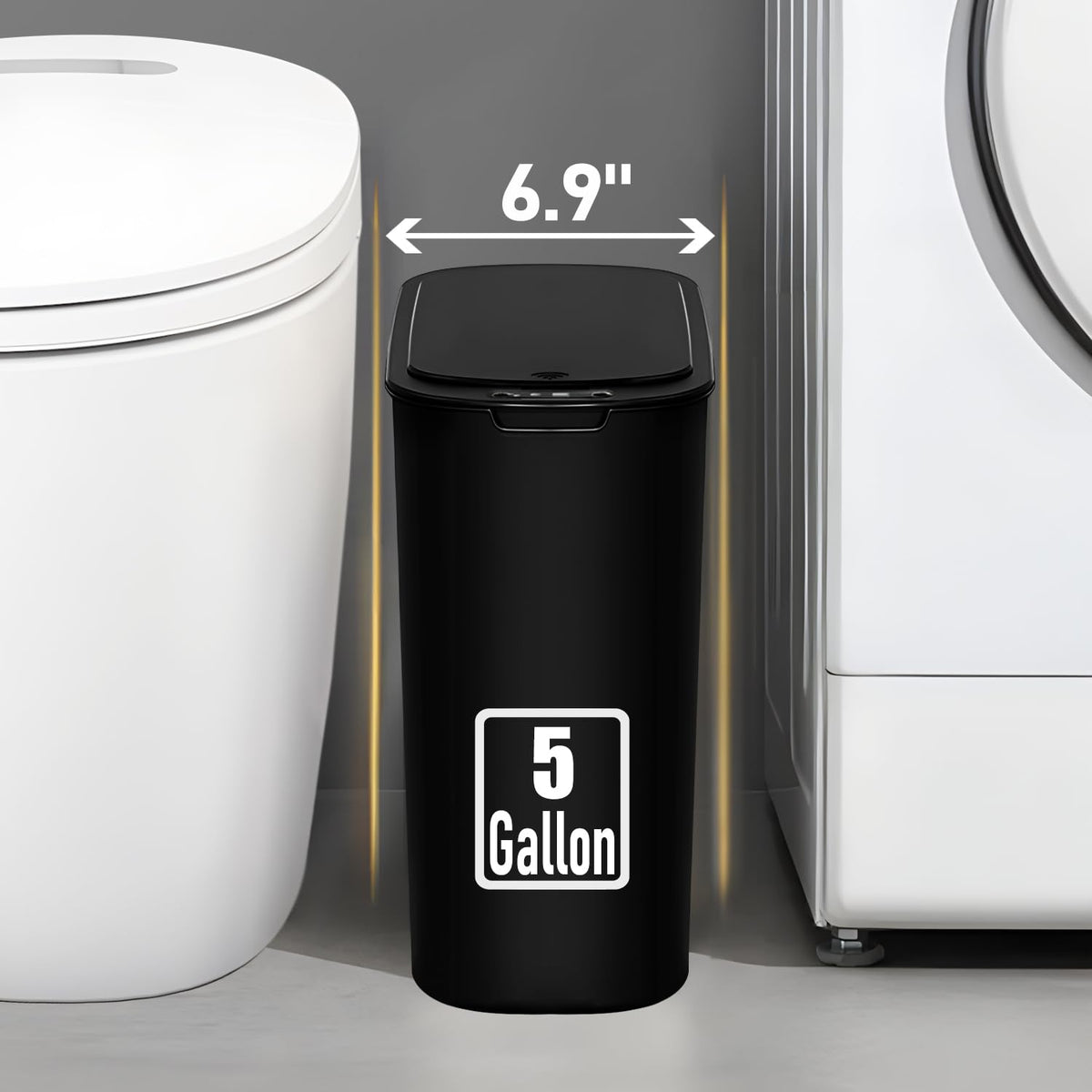 TIPGO battery compartment quick-access for two AA batteries.