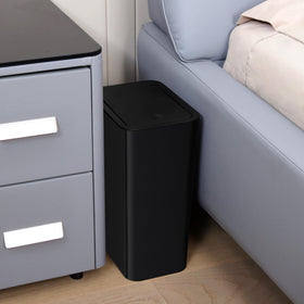 TIPGO pop-up lid demonstrates easy one-handed operation for quick waste disposal