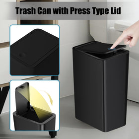 TIPGO removable lid enables fast bag changes without mess