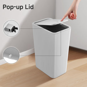 Lightweight, durable plastic construction keeps TIPGO easy to move.