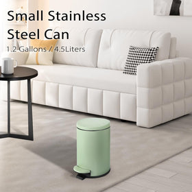 TIPGO silent-close lid reduces noise during waste disposal in home settings.