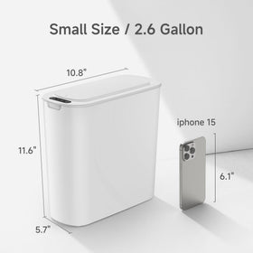 TIPGO touchless lid operation reduces contact and keeps surfaces hygienic.