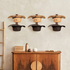 TIPSYTREE large-capacity unit holds up to six hats without floor clutter.