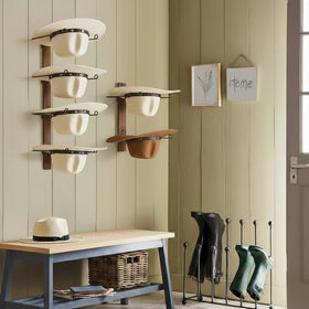 TIPSYTREE rust-resistant stainless steel and natural wood resist wear.