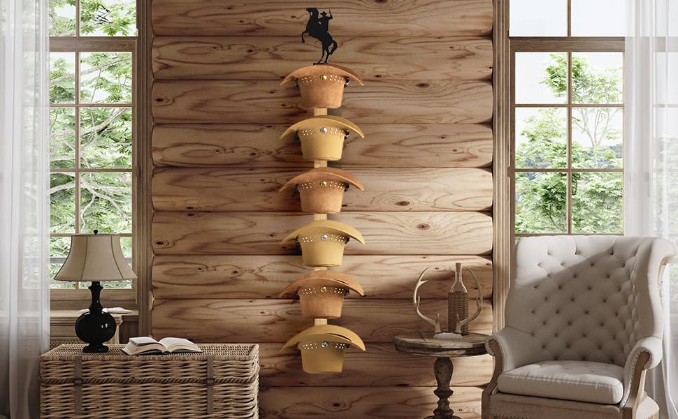 TIPSYTREE western decor piece enhances ranch or modern interiors.