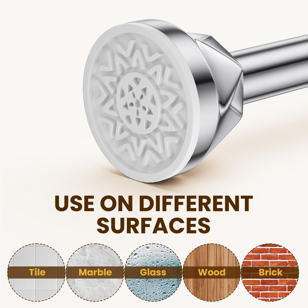 TITGIPE rust-proof finish stays bright with easy cleaning.