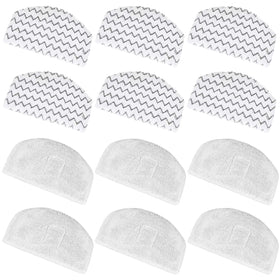 Tivcroxs 12-pack 1940 steam mop pads ready for daily replacement.