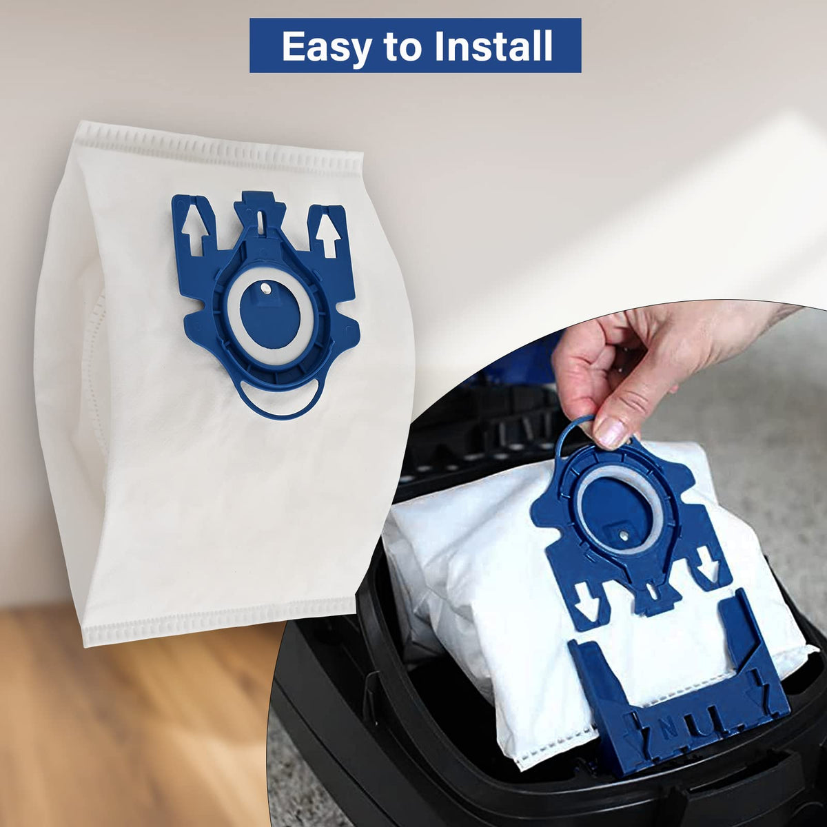 Tivcroxs AirClean filters, capture ultra-fine dust for a cleaner home.