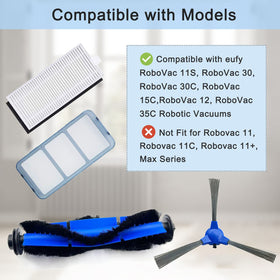 Tivcroxs filter set for RoboVac keeps dust in check and airflow steady