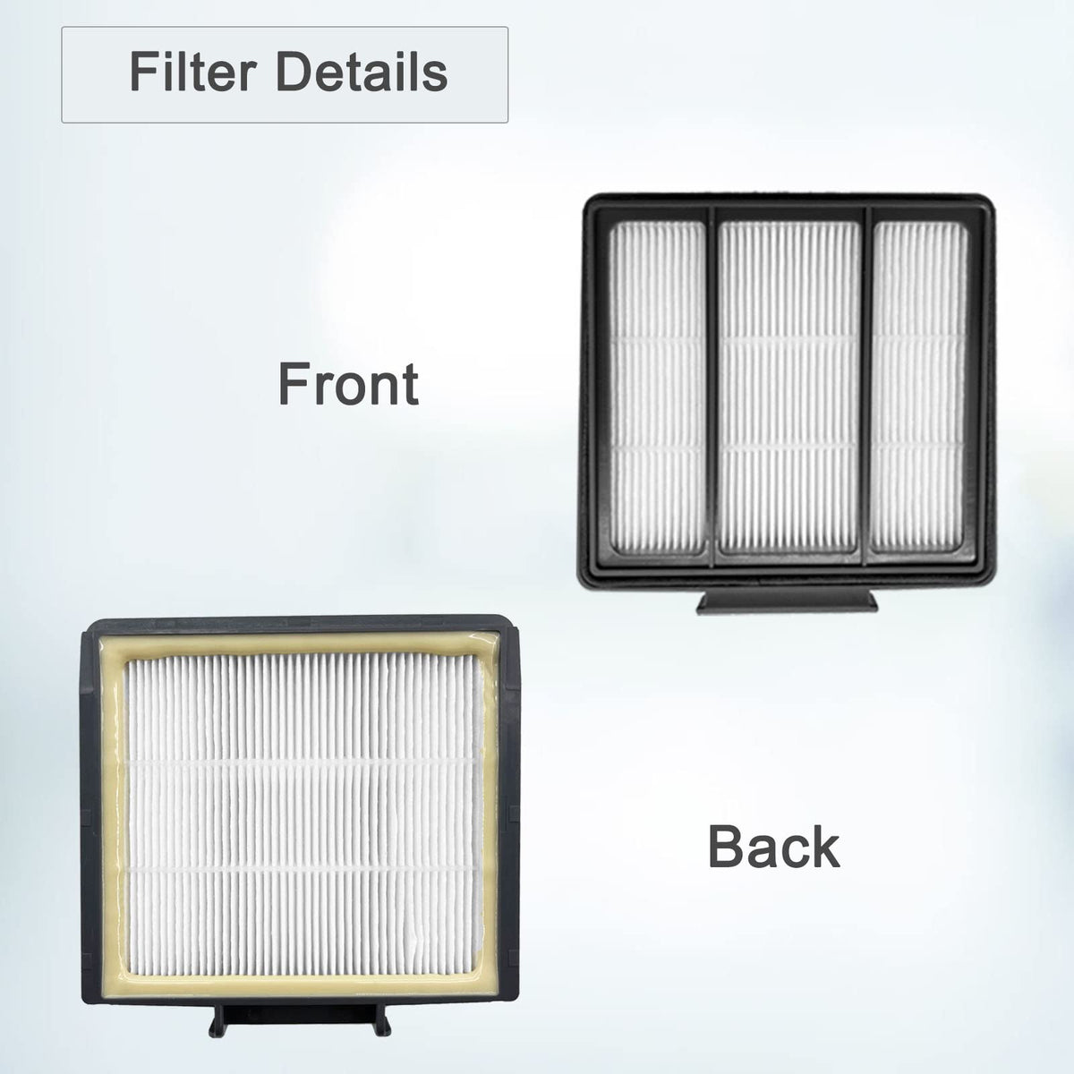 Tivcroxs Shark ION robot pre-filters replacement preserves airflow.