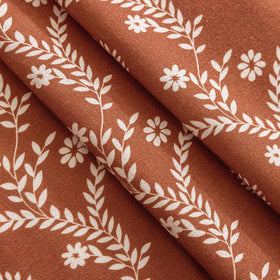 TIVNICO burnt orange curtains in a warm dining-room setup