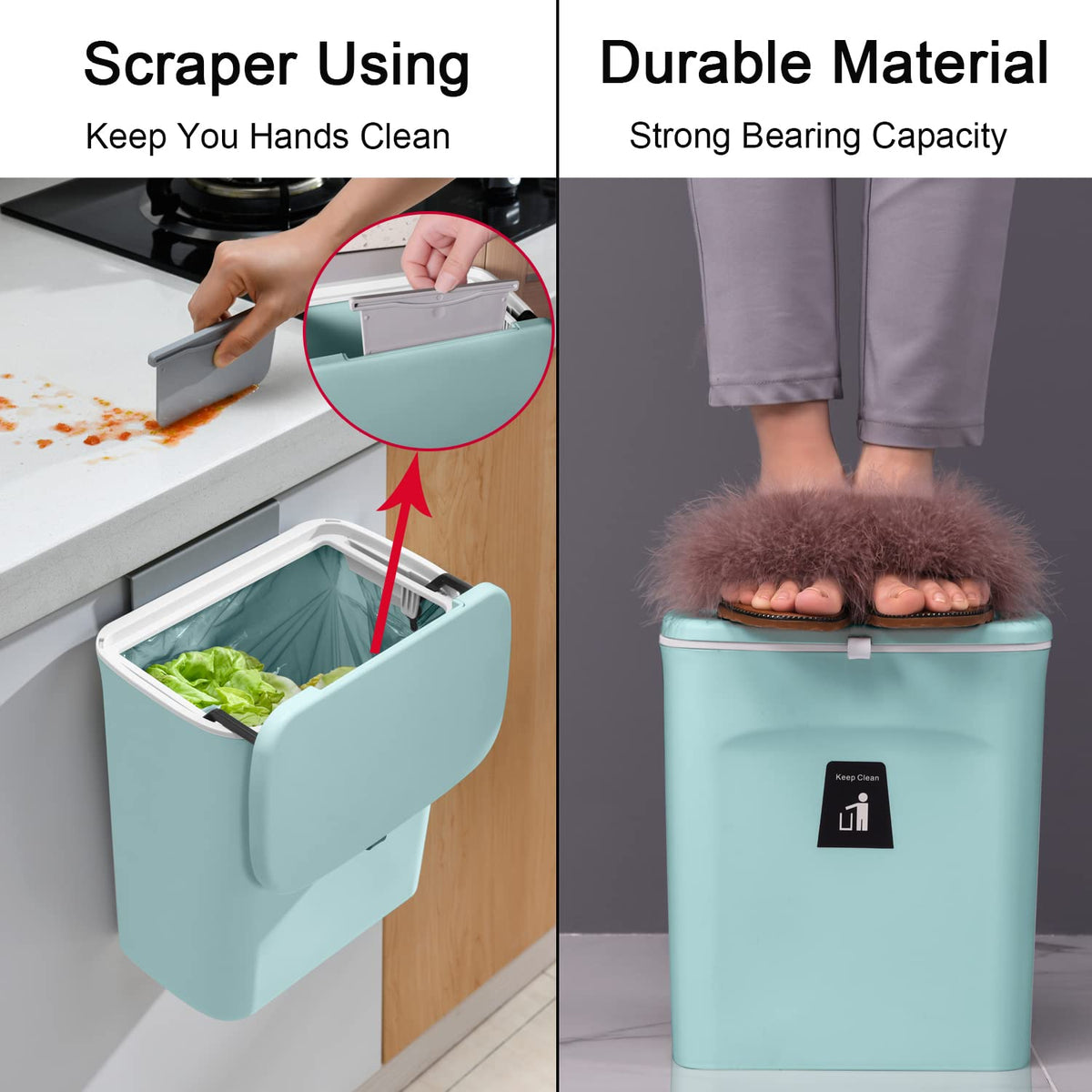 Tiyafuro abs-plastic-durable-construction sturdy and easy to clean for daily use