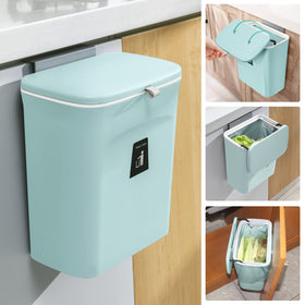 Tiyafuro compost-bin-2-4-gallon-lid-odor-control keeps odors contained on the counter