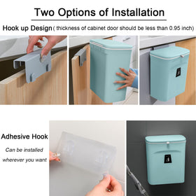 Tiyafuro under-sink-trash-bin-mount fits below-sink setup for convenient waste disposal
