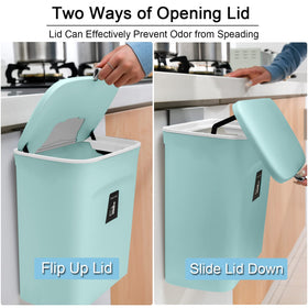 Tiyafuro wall-mount-trash-bin-cupboard-door easy installation for cabinets and cupboard doors