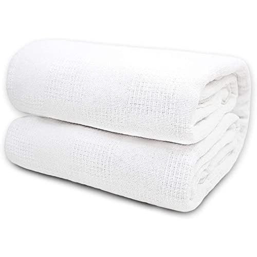 TL Care blanket on a twin bed at home for simple warmth