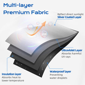 Tlany 100 percent blackout window film enhances privacy and light control during daytime