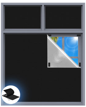 Tlany blackout curtains for bedroom 100x58 create total darkness and private sleep