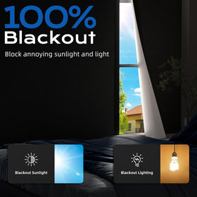 Tlany portable blackout blinds with hooks offer quick setup for travel and RV use