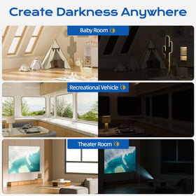 Tlany waterproof privacy shades resist moisture while keeping rooms dark and secure