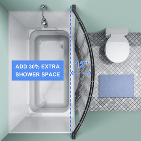 Tlooe curved rod easy-installation supports quick upgrades in busy households.