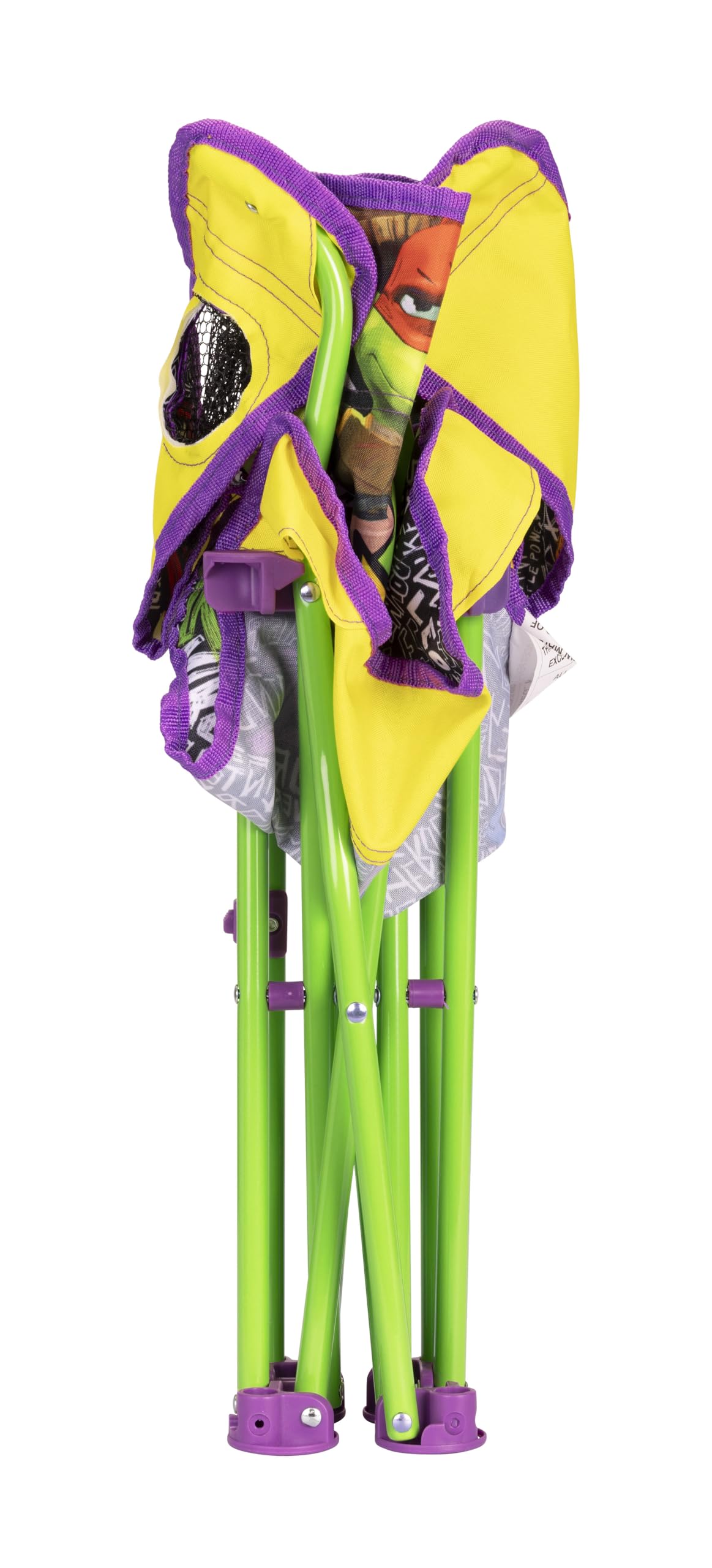 Bright TMNT seat and back provide kid-friendly seating and play appeal
