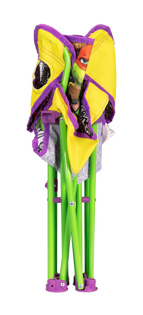 Bright TMNT seat and back provide kid-friendly seating and play appeal
