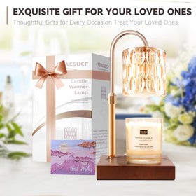 TOACSUCP candle warmer lamp gift box enhances gifting presentation.