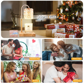 TOACSUCP candle warmer lamp gift box with ribbon is ready to give.