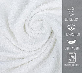 TOALLA 500 GSM towels designed for quick absorption and reliable dryness.