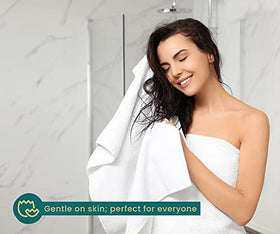 TOALLA towels with double-stitched hems for added durability and fade resistance.