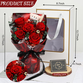 Tobilu bear gift box and greeting card for a ready-to-gift moment.