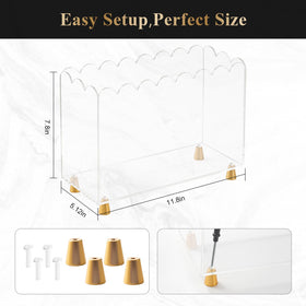 Tocemei compact storage solution keeps documents upright and tidy.