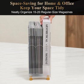 Tocemei versatile rack works in home, office, or bathroom.