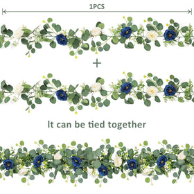 TOCHGREEN eucalyptus garland curved vine ideal for arches