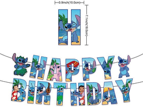 TOCKFIT Stitch stickers and cupcake toppers personalize treats and decor.