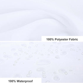 TOCKFIT U-shaped mat 17.7x15.4 in: plush comfort near shower.