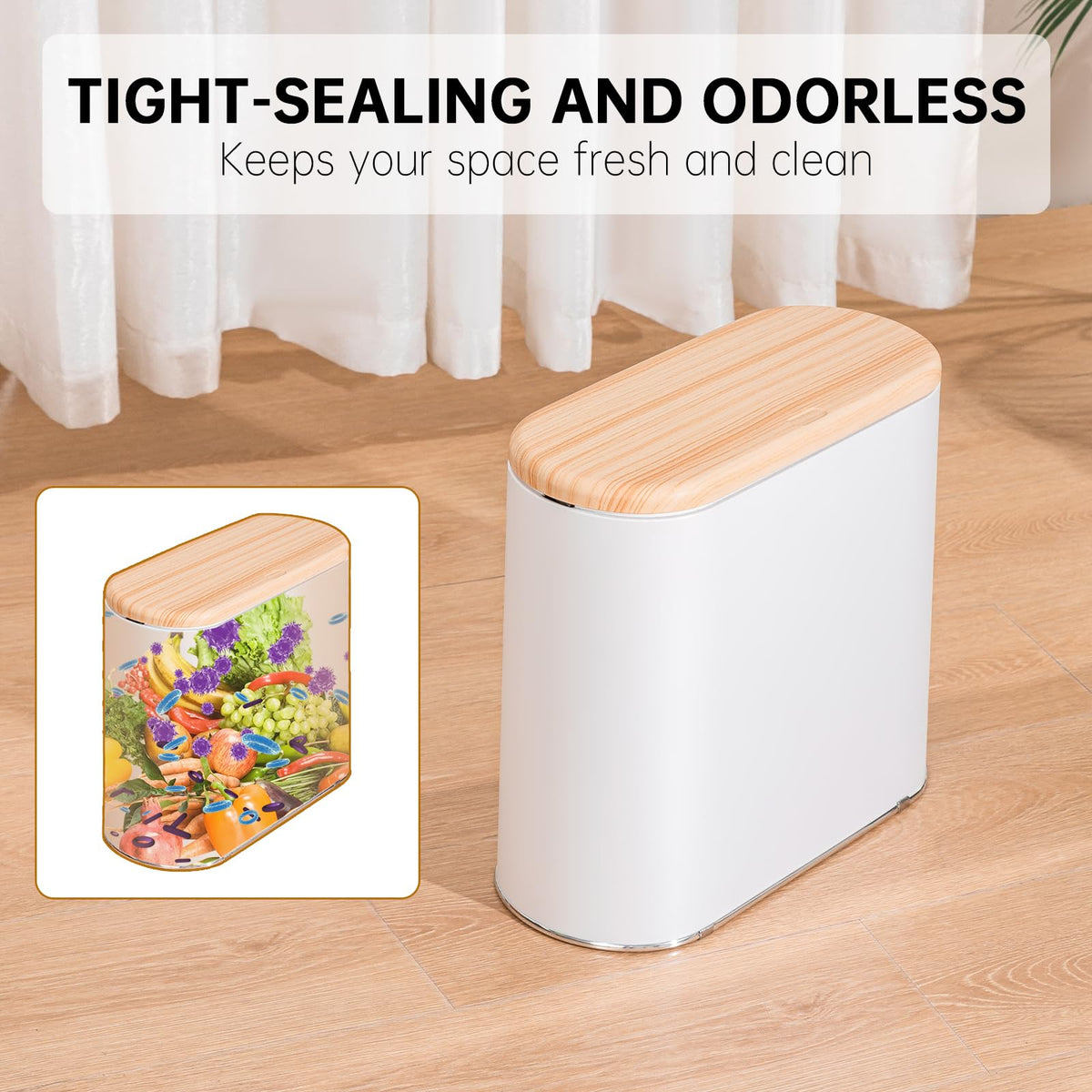 TODAYGO durable plastic construction resists rust and dents.