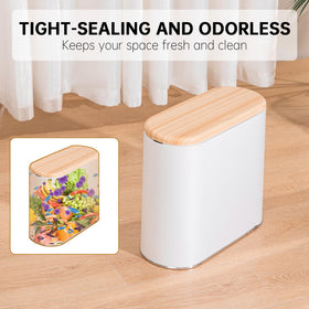 TODAYGO durable plastic construction resists rust and dents.