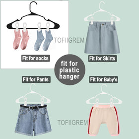 TOFIIGREM ABS plastic clip with smooth edges provides sturdy everyday use.