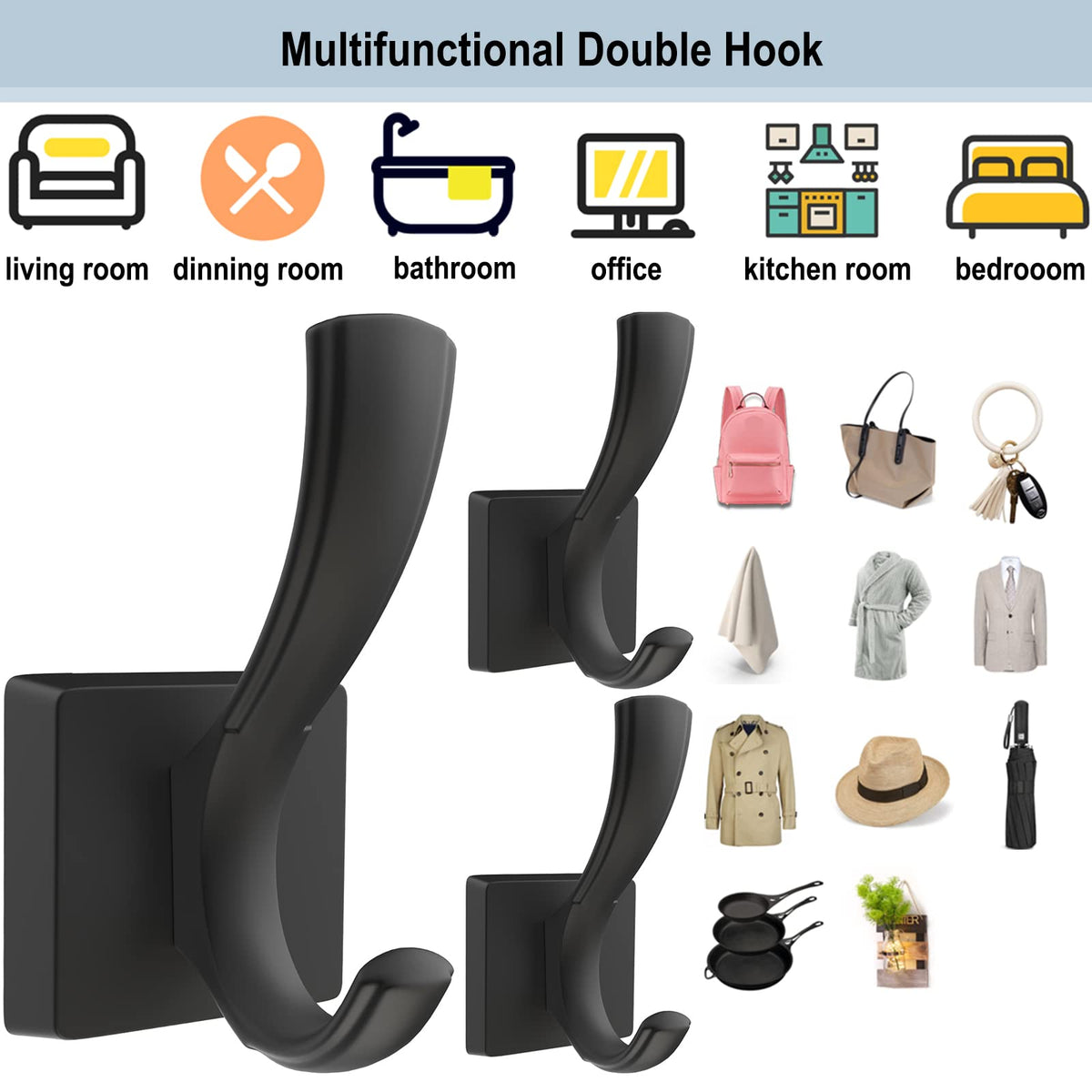 TOFIIGREM easy 4-screw setup for quick installation