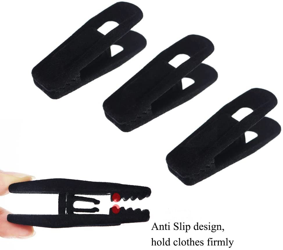 TOFIIGREM skirts and dresses clip illustrates non-slip, tidy closet organization