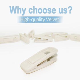 TOFIIGREM velvet clips on suits; neat, secure garment handling